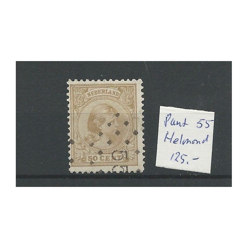 Netherlands 43 with numeral dot cancel 55 VFU/used  CV 125 €