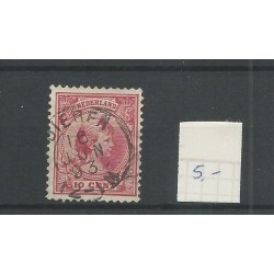 Netherlands 37 with "DIEREN 1893" VFU/used CV 5+ €