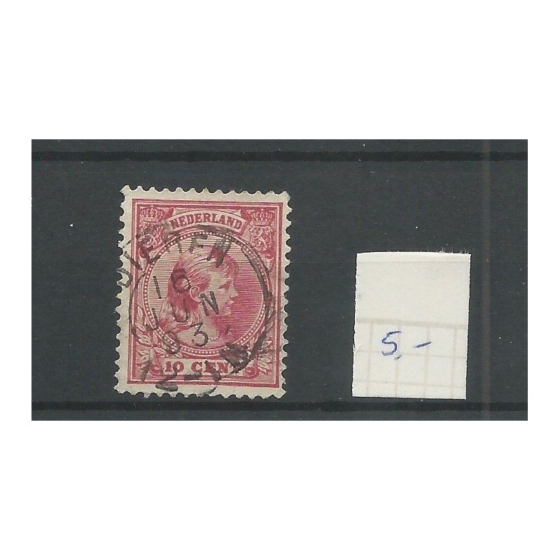 Nederland 37 met "DIEREN 1893" VFU/gebr CV 5+ €