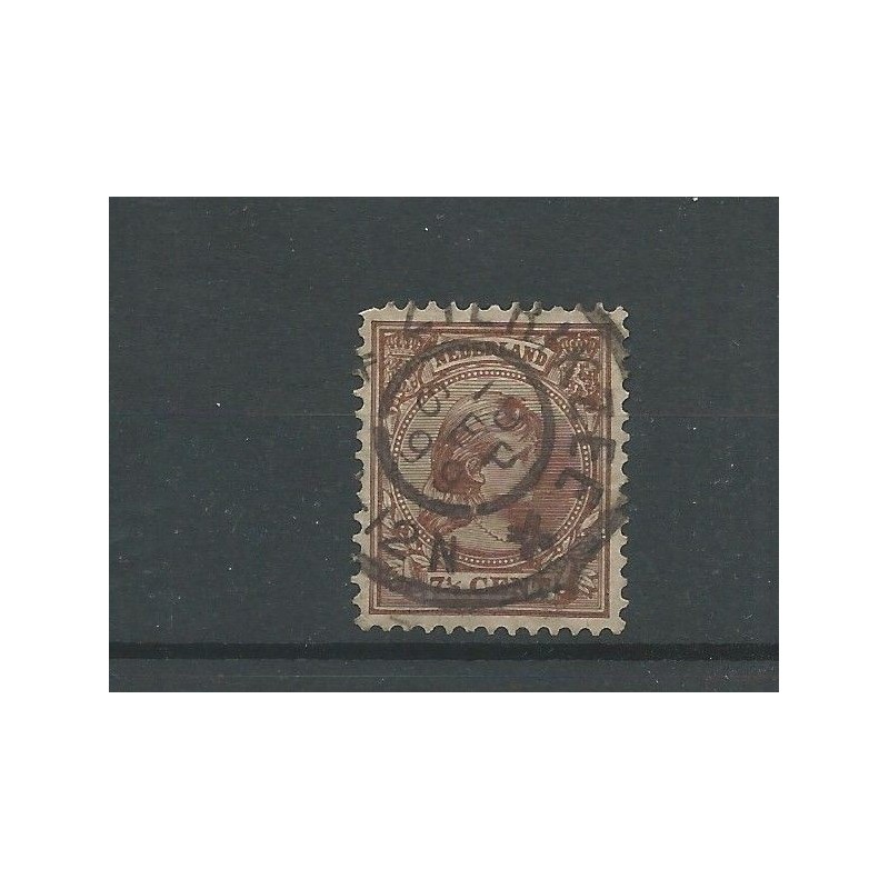 Netherlands 36 with "ZIERIKZEE 1899" large round cancel VFU/used CV 10+ €