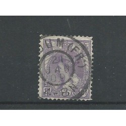 Netherlands 66 with "WINSUM (FR:) 1909" large round cancel VFU/used CV 20+ €