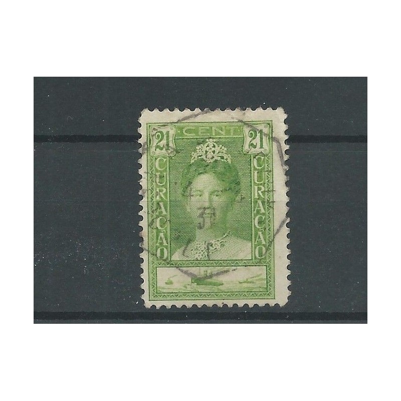 Curacao 95 met SPECIAAL stempel  VFU/gebr   CV 15+ €