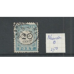 Netherlands P10D-III "NAARDEN 1894" small round cancel  CV 10+ €