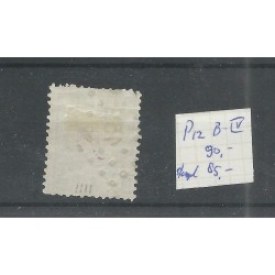 Netherlands P12 B-IV  with numeral dot cancel 152   CV 175 €