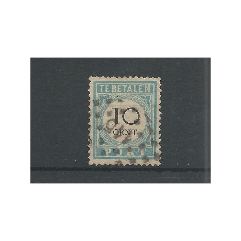 Netherlands  P7D-I with numeral dot cancel 115 VFU/used  CV 12 €