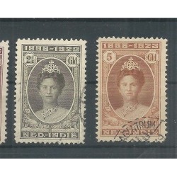 Dutch East Indies 160-166 A-D tandingen Jubilee 1923 VFU/used  CV 380 €