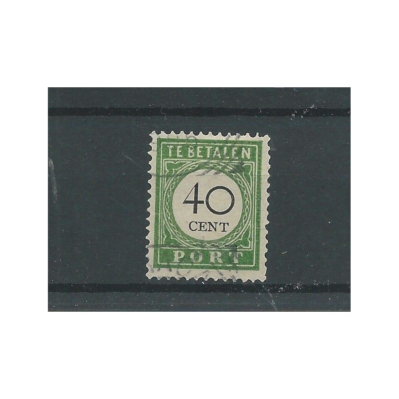 Curaçao P19-I  Postage due 1889  VFU/used   CV 45 €