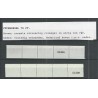 Netherlands 1117a STRIP of 5 "SHIFTED GESNEDEN" MNH  CV ??? €