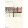 Curaçao 178/181 Wilhelmina  MNH  CV 415 € Certificate Vleeming
