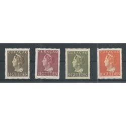Curaçao 178/181 Wilhelmina  MNH  CV 415 € Certificate Vleeming