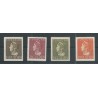 Curaçao 178/181 Wilhelmina  MNH  CV 415 € Certificate Vleeming