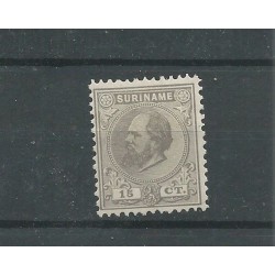 Suriname 8C Willem III   MH/unused CV 30 €  EXTREMELY FINE !!