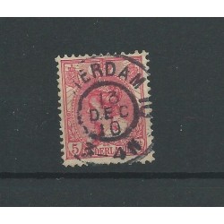 Netherlands 60 with "AMSTERDAM-10 1910" large round cancel   VFU/used CV 20 €