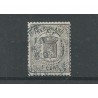 Netherlands 14 with "UTRECHT 1869" franco-takje in blue VFU/used CV 100++ €