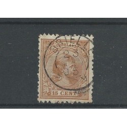 Netherlands 39 with "BRIELLE 1895" small round cancel VFU/used CV  10+ €