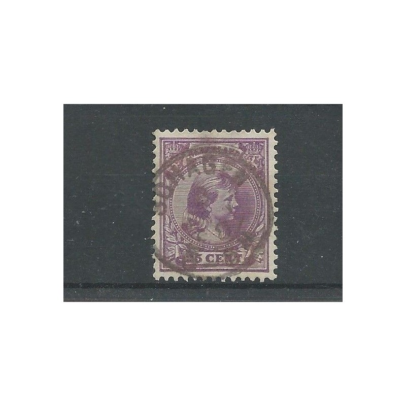 Netherlands 42 with "SCHAGEN 1898" small round cancel VFU/used CV  14++ €