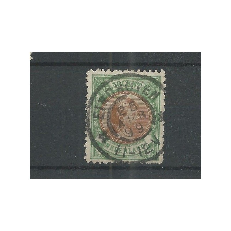 Nederland 45B met "EINDHOVEN 1899" grootrond VFU/gebr CV  25+ €