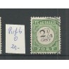 Curaçao  P11fb   Postage due  VFU/used CV  20 €