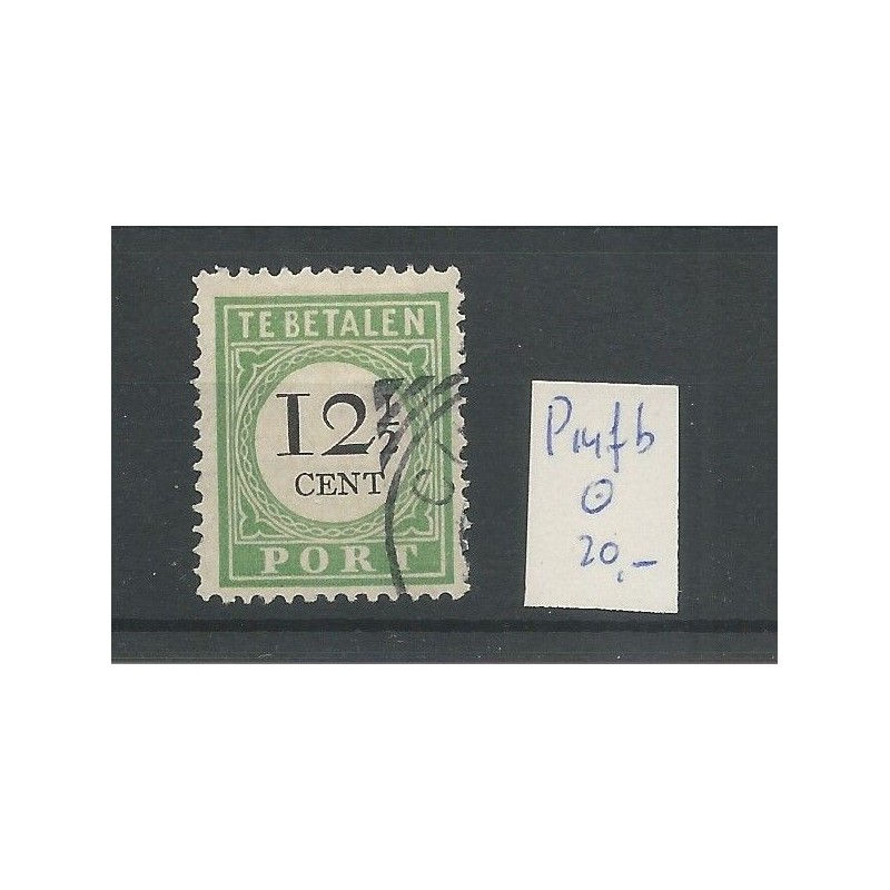 Curaçao  P14fb   Postage due  VFU/used CV  20 €