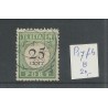 Curaçao  P17fb   Postage due  VFU/used CV  20 €