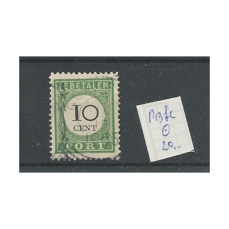 Curaçao  P13fc   Postage due  VFU/used CV 20 €