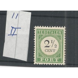 Curaçao  P11-II  Postage due 1892  MH/unused CV 25 €