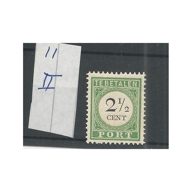 Curaçao  P11-II  Postage due 1892  MH/unused CV 25 €