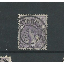 Netherlands 66 with "AMSTERDAM-2 1905" large round cancel   VFU/used CV 21 €