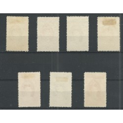 Suriname 104-110  Wilhelmina Jubilee  VFU/used CV 636 €