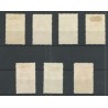 Suriname 104-110  Wilhelmina Jubilee  VFU/used CV 636 €