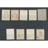 Suriname 118-126  Wilhelmina  VFU/used CV 45 €