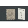 Suriname 8C  willem III 1873  MH/unused CV 30 €