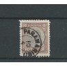 Suriname 14F  willem III 1873  VFU/gebr CV 65 €
