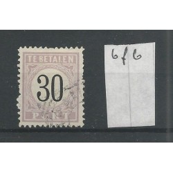 Suriname P6fb "Open-frame" 1886  VFU/used CV 56 €