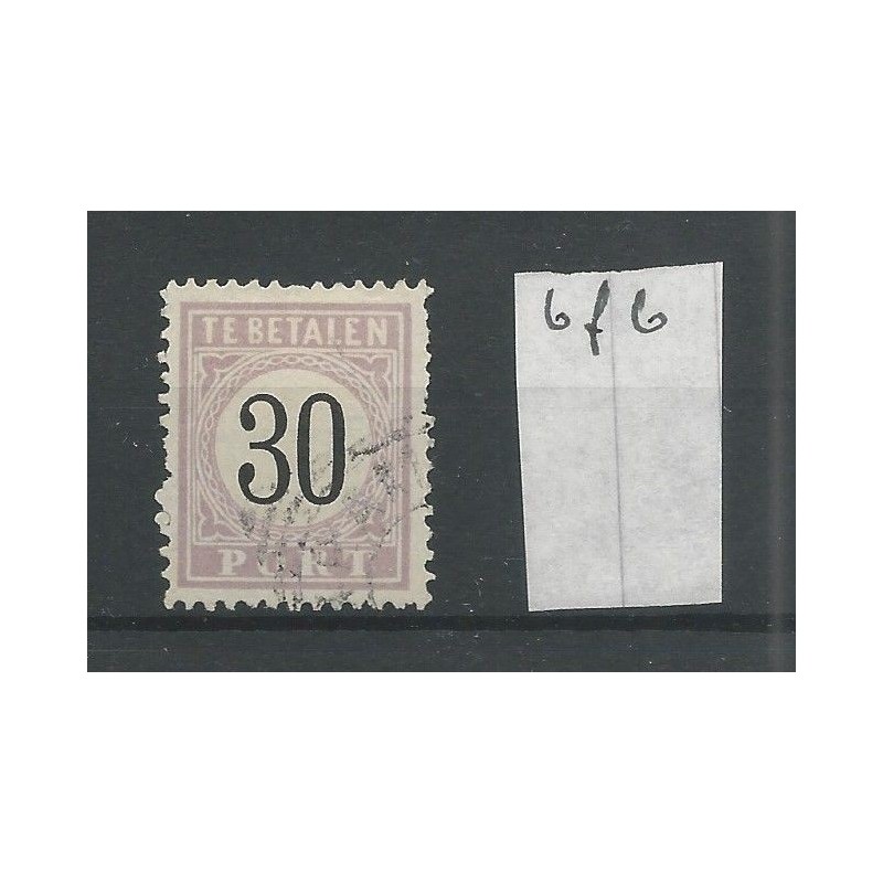 Suriname P6fb "Open-lijst" 1886  VFU/gebr CV 56 €