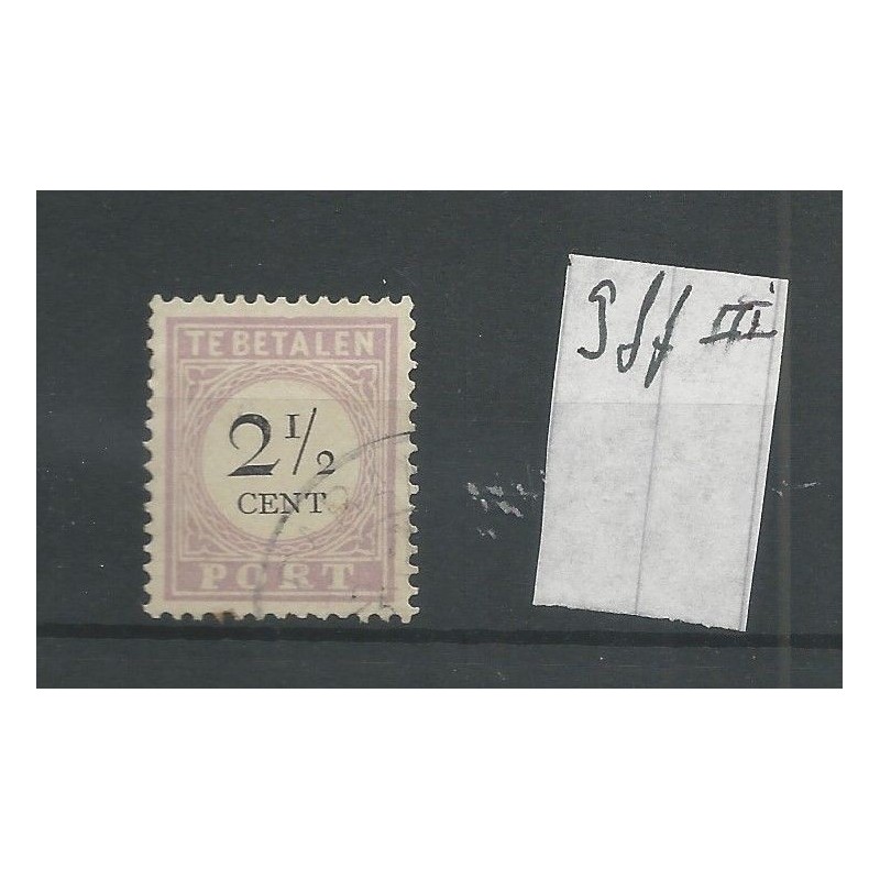 Suriname P9ff  Lange Breukstreep  VFU/used CV 12 €