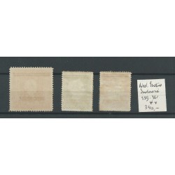 Dutch East Indies  359-361 Wilhelmina MNH  CV 340 €