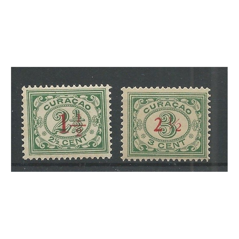 Curacao  101-102 Hulpuitgifte  MNH/postfris  CV 15 €