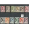 Curacao  126-137 Wilhelmina MNH/postfris  CV 300 € Pracht!!