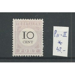 Suriname P11  Postage due Type II   MH/unused CV 42 €Extremely fine !!