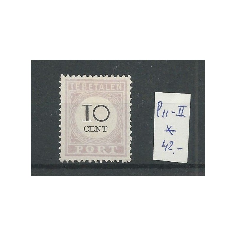 Suriname P11  Port Type II   MH/ongebr CV 42 €Pracht !!