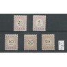 Suriname P9-13  Port Type III   MH/ongebr CV 47 €Pracht !!