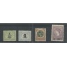 Dutch East Indies  138-141 Emergency issue MH/unused  CV 11,5 €  EXTREMELY FINE !!