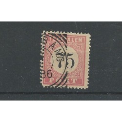 Dutch East Indies  P13 with DOUBLE TANDING VFU/used CV ?? € lees svp