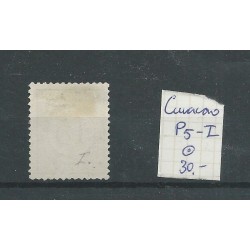 Curaçao  P5-I postage due  VFU/used  CV 50 €