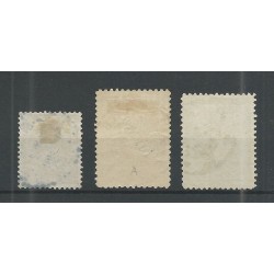 Dutch East Indies  D25-27 Official  VFU/used CV 69 €  EXTREMELY FINE  !!
