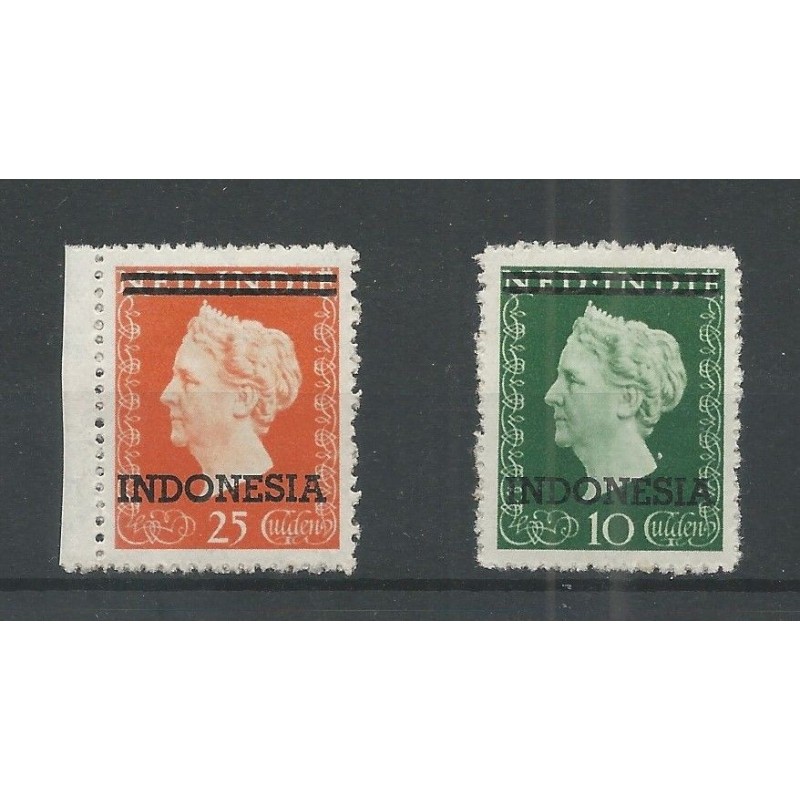 Ned. Indie 360-361 Hulpuitgifte MNH/postfris  CV 275 €  PRACHT  !!