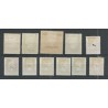 Dutch East Indies 351-361 Provisional issue MH/unused  CV 345 €  EXTREMELY FINE  !!