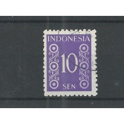 Dutch East Indies 369B  Numeral  VFU/used  CV 575 €  CERTIFICATE  !!