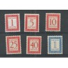 Netherlands New Guinea P1-6 Postage due MNH  CV 21 €